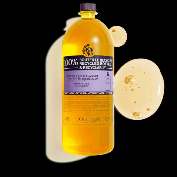 Sale L'Occitane Éco-Recharge Savon Liquide Mains & Corps Lavande