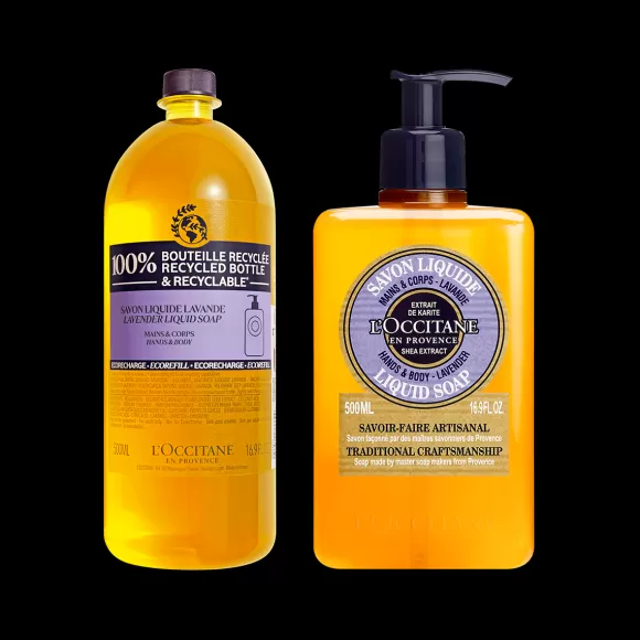 Best Sale L'Occitane Duo Savon Liquide Lavande 500Ml Et Son Éco-Recharge